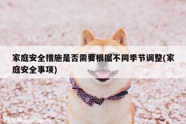 家庭安全措施是否需要根据不同季节调整(家庭安全事项)
