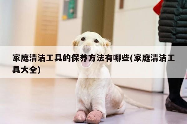 家庭清洁工具的保养方法有哪些(家庭清洁工具大全)